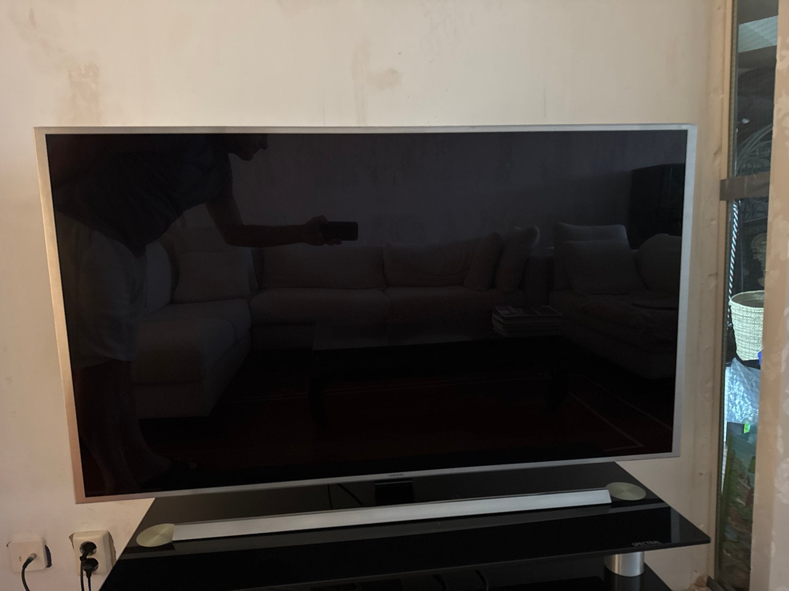 Samsung UE55JS8000 SUHD Smart TV - 55 inch, Ophalen, LED, Zo goed als nieuw, 100 Hz