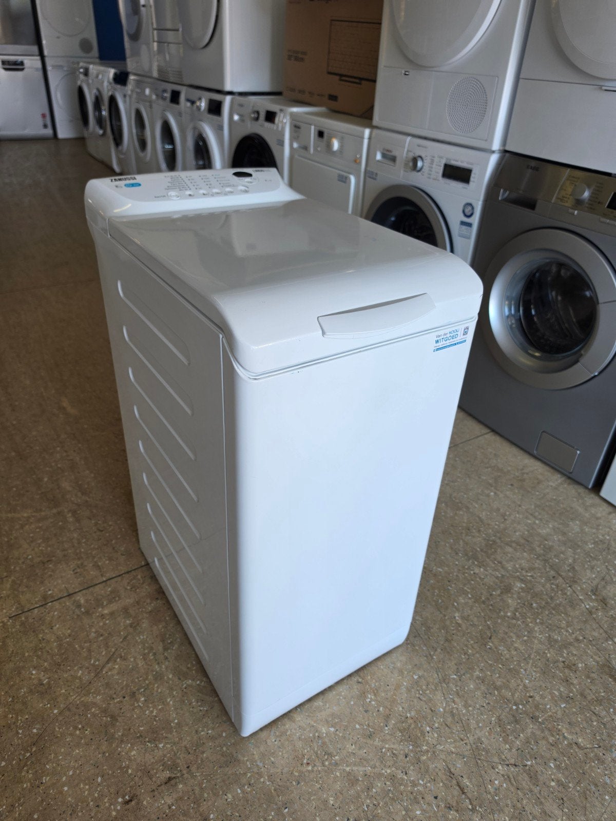 Zanussi Lindo 100 bovenlader | 6 kilo | A++ | Gratis thuis ✅, Jirnsum, Bovenlader, Ophalen of Verzenden, Zo goed als nieuw