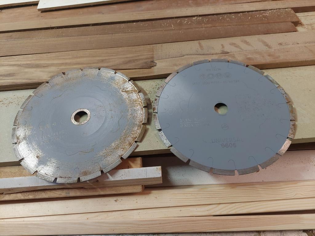 Caret steen zaagbladen., Ophalen, 1200 watt of meer, Cirkelzaag, 70 mm of meer