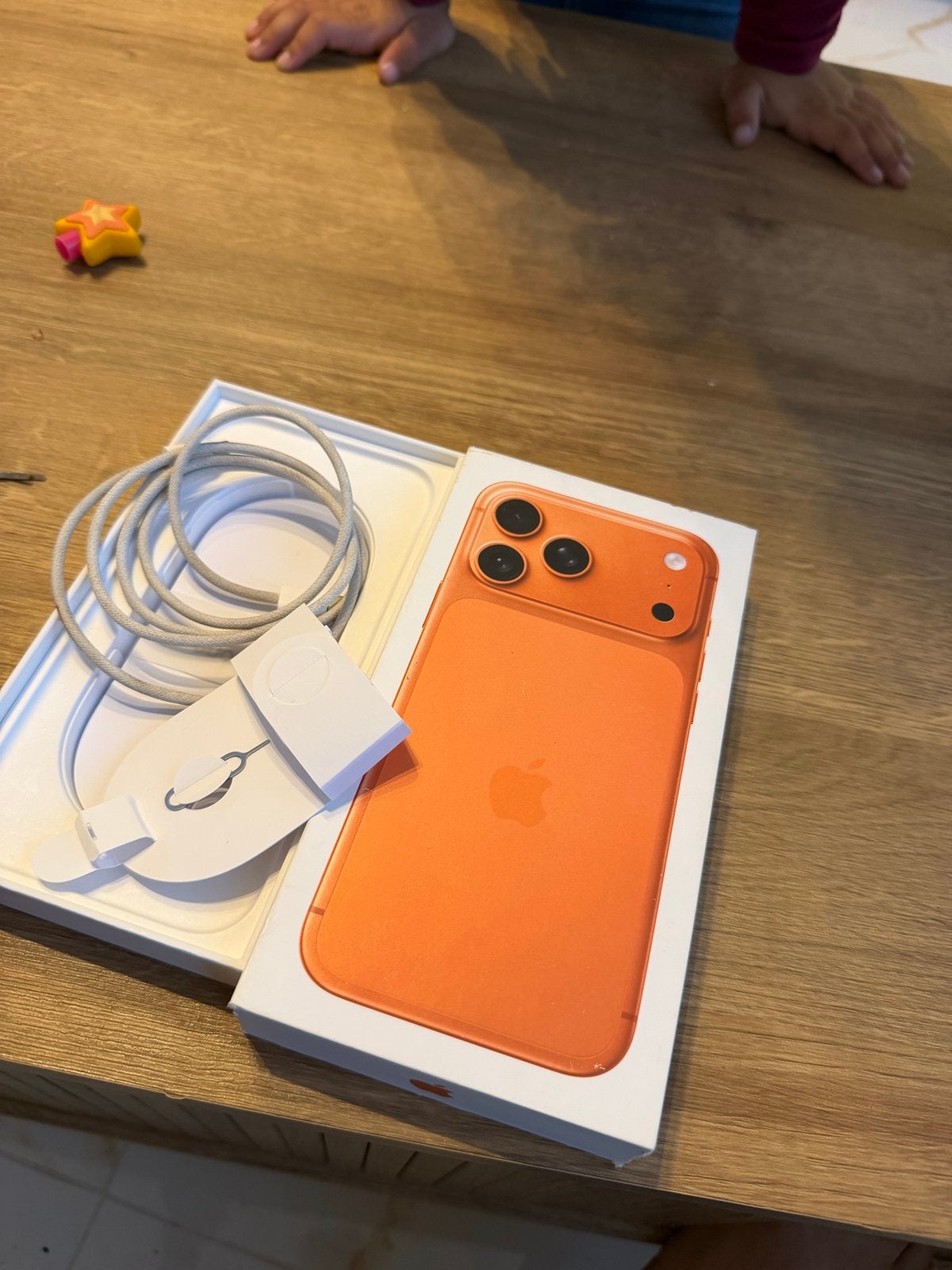 iPhone 17 Pro Max 512GB Cosmic Orange - Zo goed als nieuw, Telecommunicatie, Ophalen, 512 GB, Zo goed als nieuw, Zonder simlock