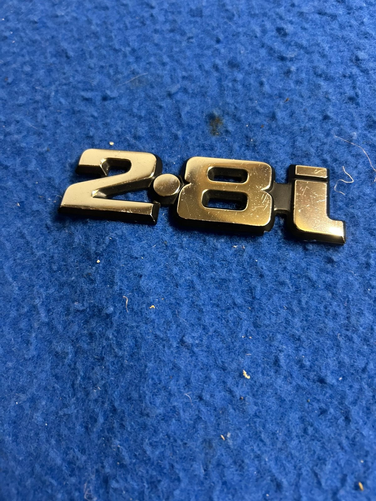 Ford Granada 2.8i injection embleem, Auto-onderdelen, Ophalen of Verzenden, Ford