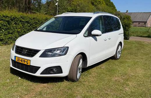 Seat Alhambra - DSG automaat 7-zits - 2016, Auto's, 15 km/l, 1800 kg, 4 cilinders, 7 stoelen