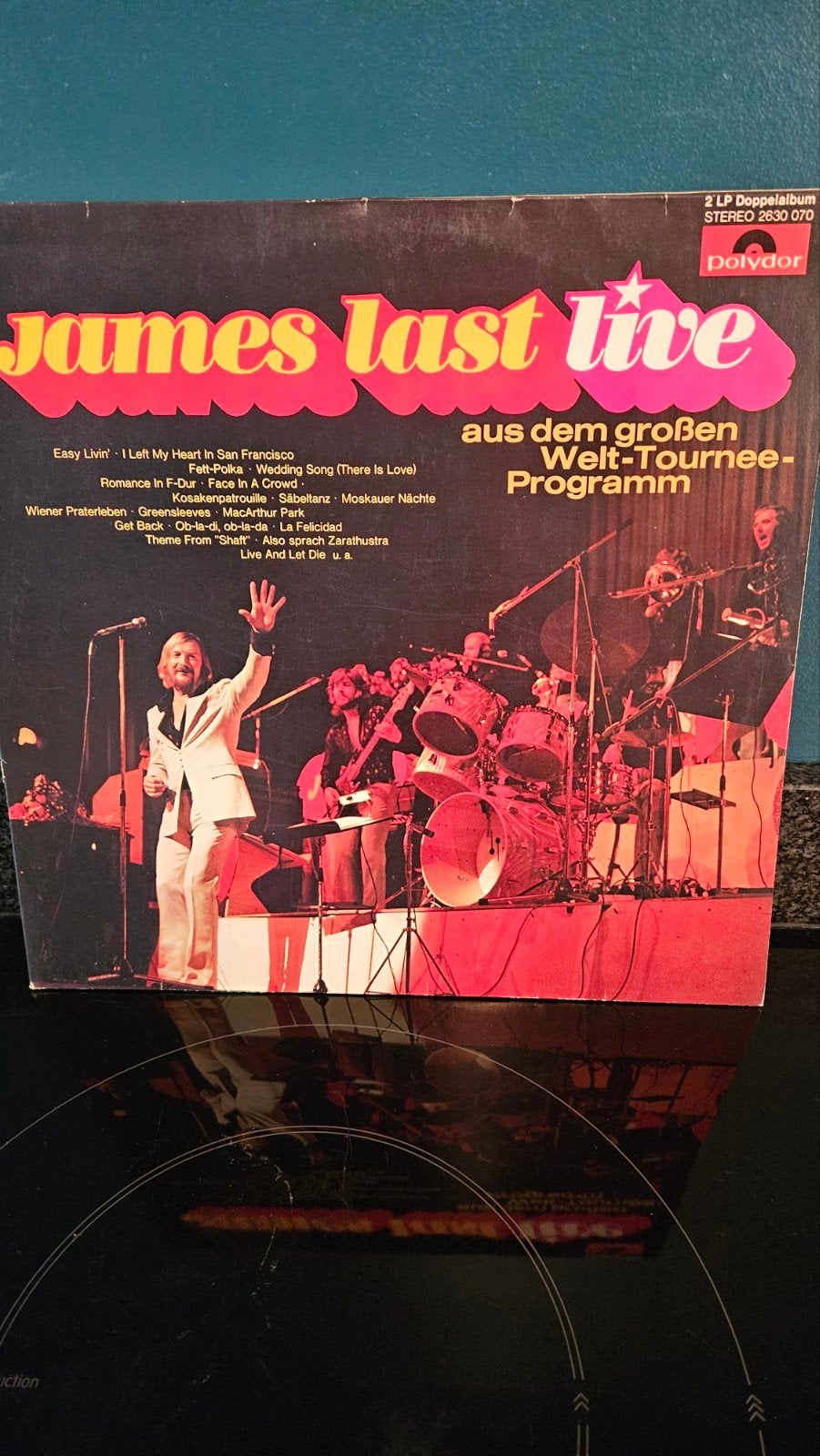 James Last Live Dubbel-LP (1974) - Pop/Orkest, Gebruikt, Pop, Ophalen of Verzenden, Dubbel-LP