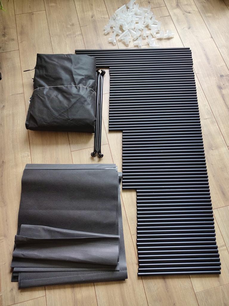 Tijdelijke kledingkast/opbergkast met hoes, Huis en Inrichting, Kasten | Kledingkasten, Ophalen of Verzenden, Gebruikt, 50 tot 75 cm