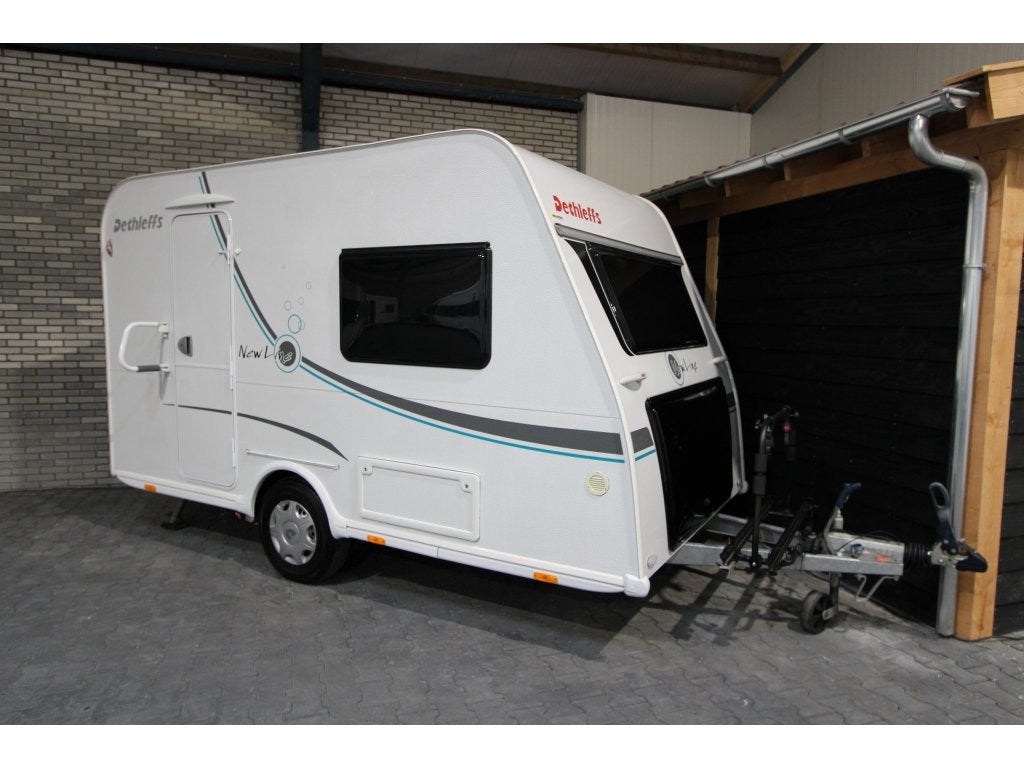Dethleffs New Line 340 HK Mover-Luifel-2011-, Caravans en Kamperen, Dwarsbed, Tot en met 2, Bedrijf, 750 - 1000 kg