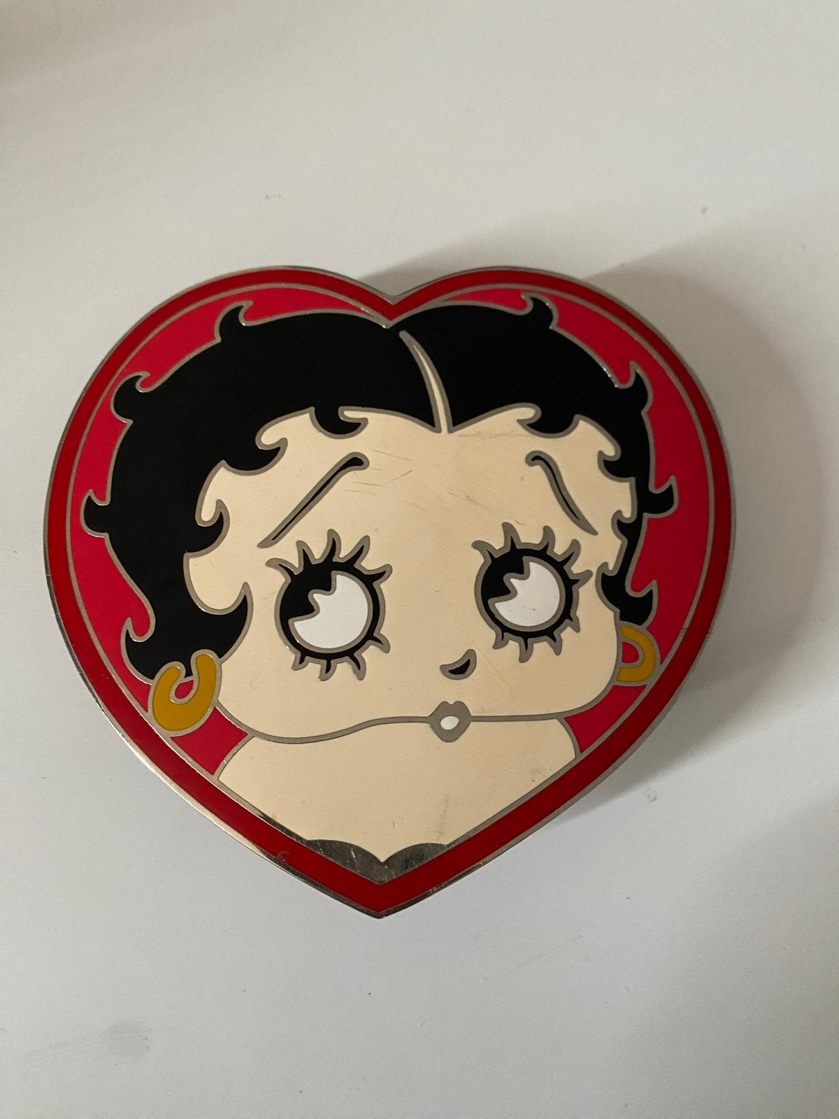 Vintage Betty Boop Hartvormige Riemgesp - 2005, Ophalen of Verzenden, Nieuw