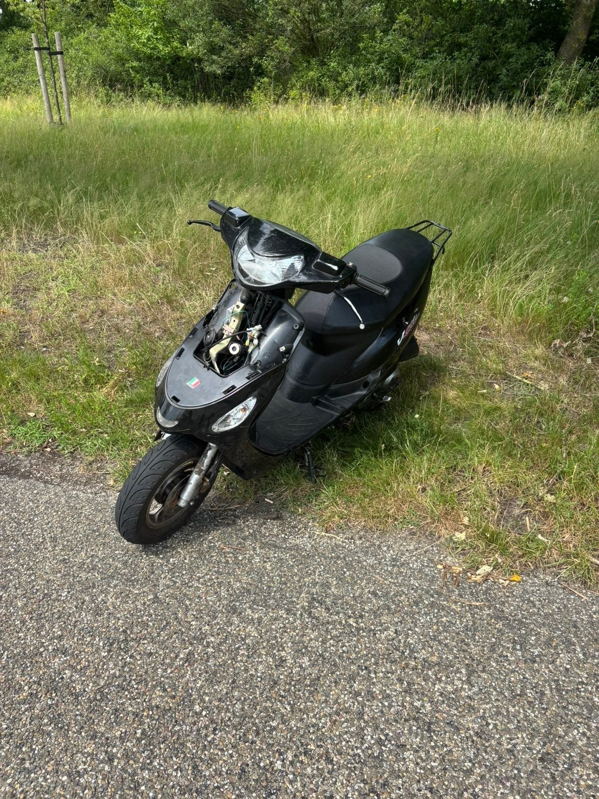 V clic project 50 cc 4t Geel kenteken/brom, Fietsen en Brommers, Ophalen, Gebruikt, Overige modellen, Maximaal 45 km/u
