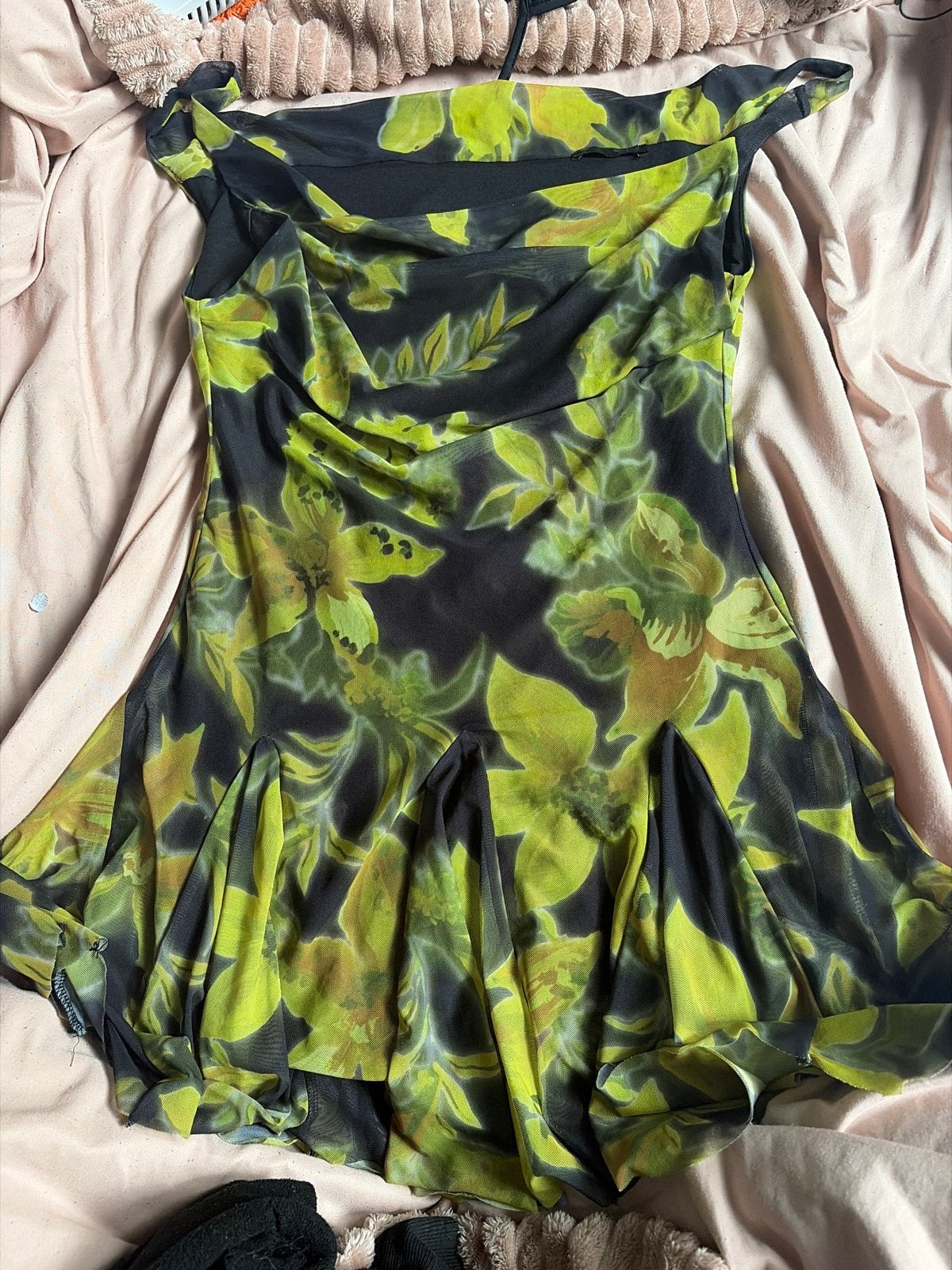 Zara jurk maat M met bloemenprint, Maat 38/40 (M), Ophalen of Verzenden, Gedragen, Boven de knie