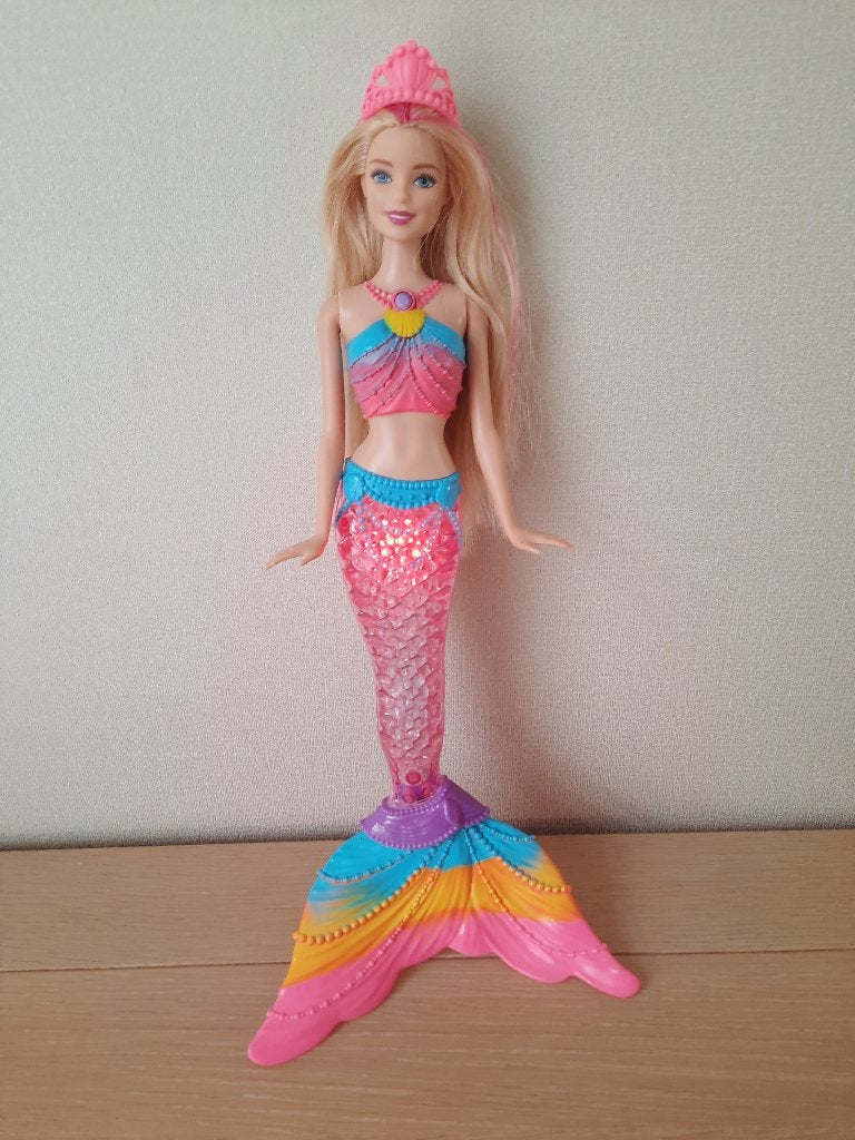 Zeemeermin Barbie, Ophalen of Verzenden, Zo goed als nieuw, Barbie