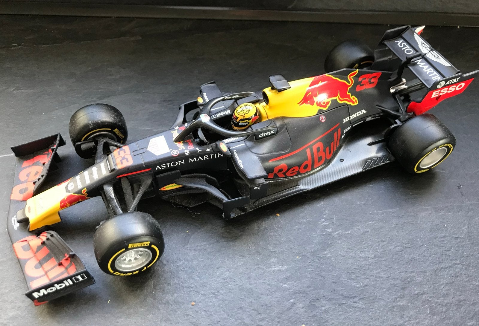 Bburago Red Bull Racing RB15 schaalmodel Max Verstappen, Ophalen of Verzenden, Zo goed als nieuw, Auto