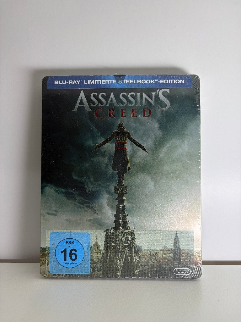 Assassin's Creed Blu-ray Steelbook Sealed, Engels, Vanaf 16 jaar, Film, Ophalen of Verzenden