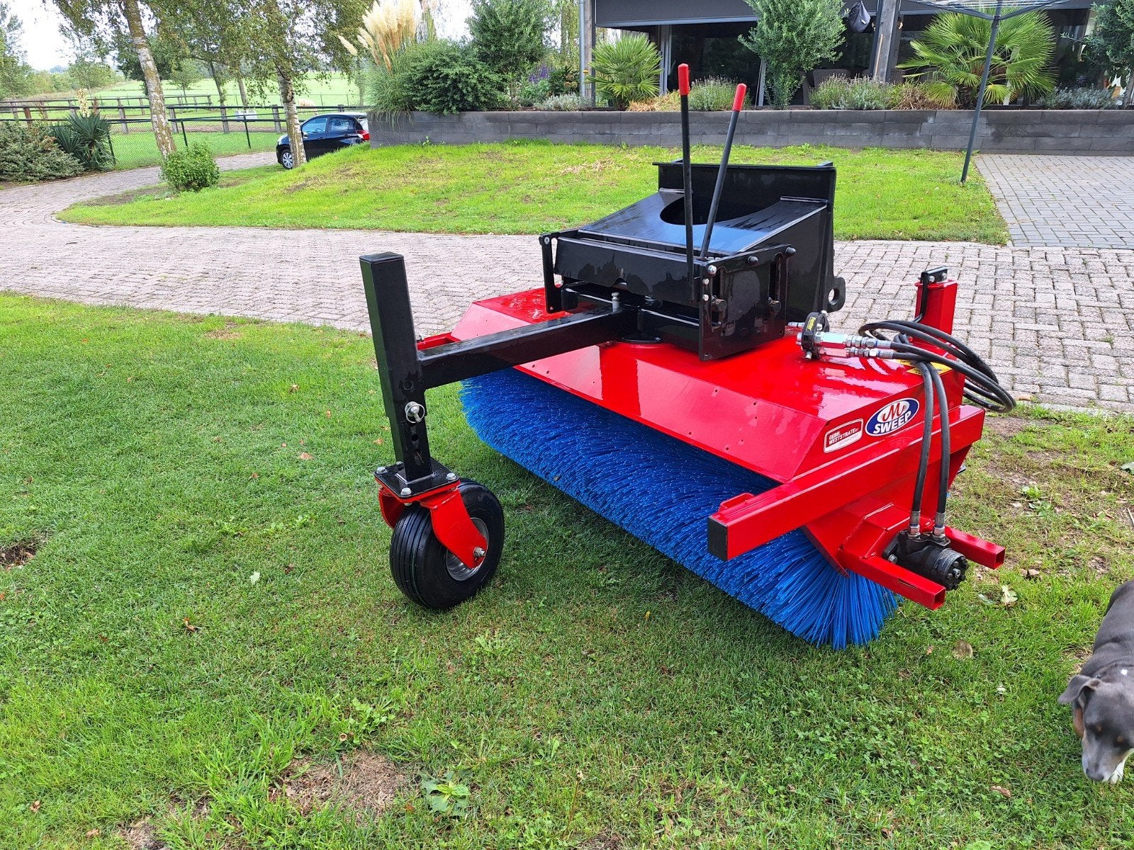 M. Sweep HSTV600 Veegmachine - Zo goed als nieuw, Ophalen of Verzenden, Zo goed als nieuw