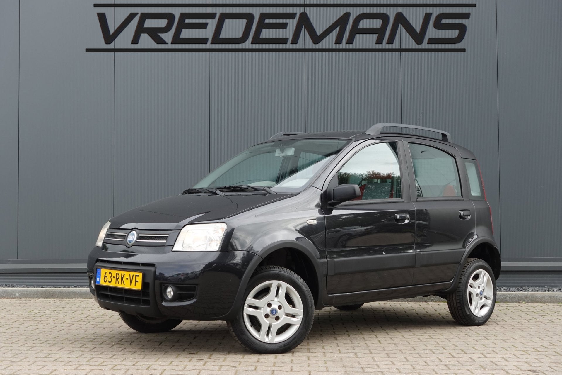 Fiat Panda 1.2 Professional 4x4, Auto's, 1242 cc, Zwart, Origineel Nederlands, Handgeschakeld