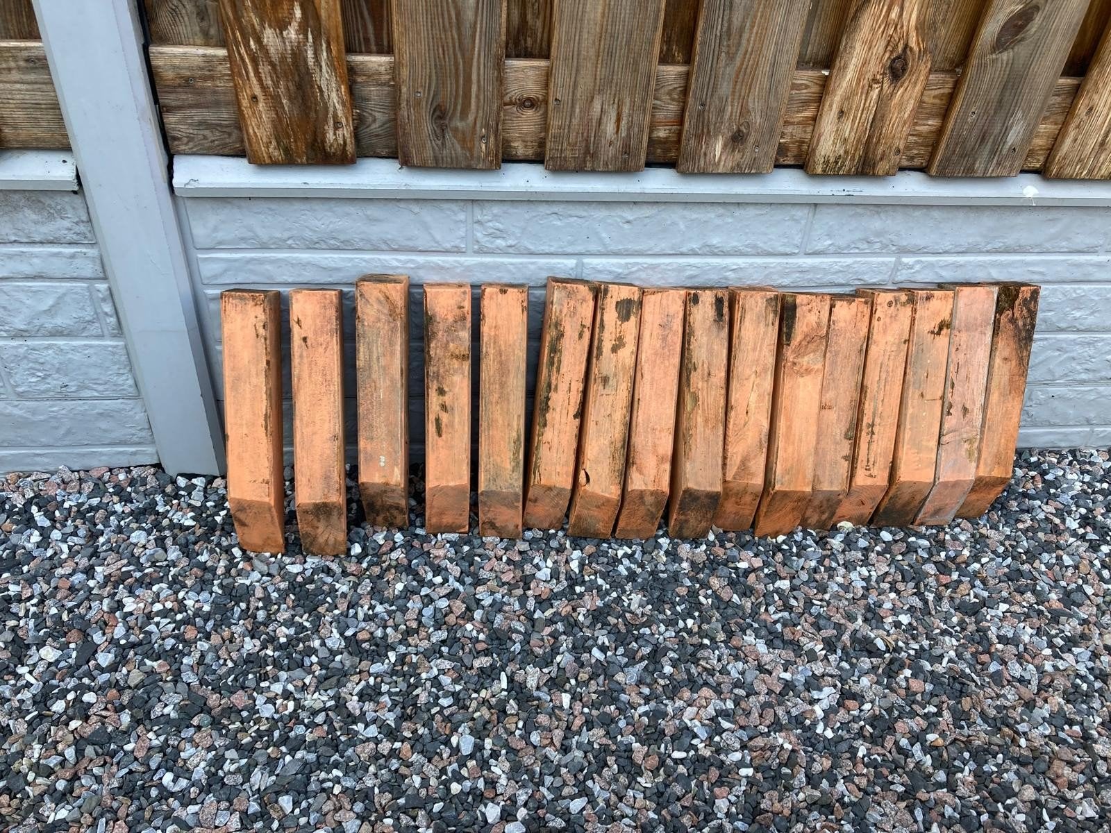 Houten puntpaaltjes t.b.v. vlonderopbouw, Ophalen, Gebruikt, Minder dan 3 meter, Minder dan 1 meter
