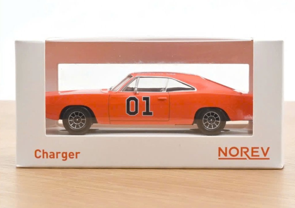 Dodge Charger 1969 General Lee Jet-car 1/43 NOREV 950008, Verzenden, Nieuw, Auto, Norev