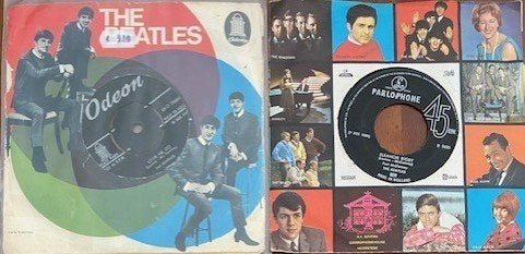 Beatles/GeorgeHarrison/JohnLennon/RingoStarr/PaulMcCartney&W, Cd's en Dvd's, Ophalen of Verzenden, Zo goed als nieuw, 7 inch, Pop