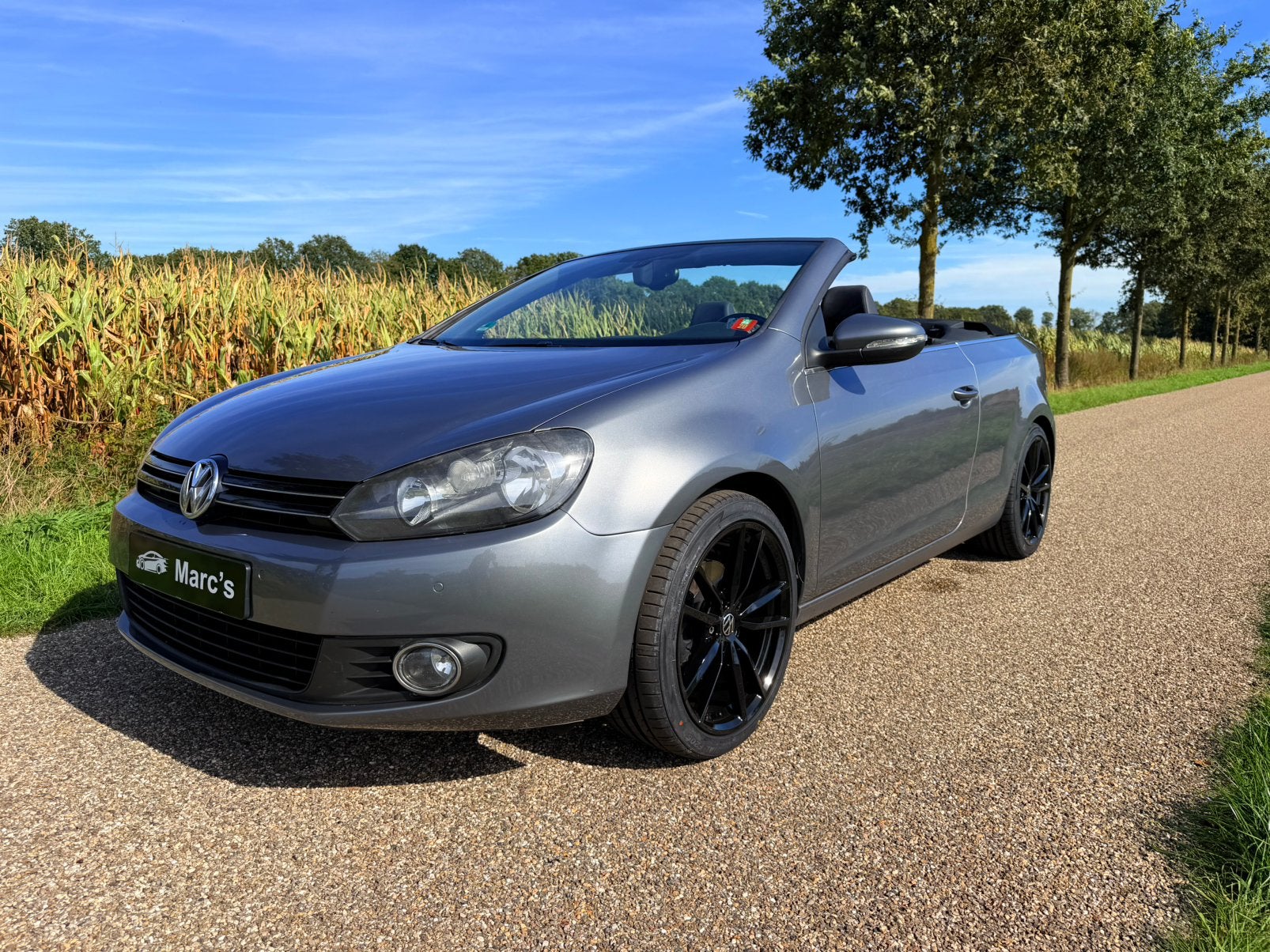 Volkswagen Golf 1.2 TSI Cabrio, Zeer nette staat, Inruil mog, Voorwielaandrijving, Euro 5, 1321 kg, Zwart