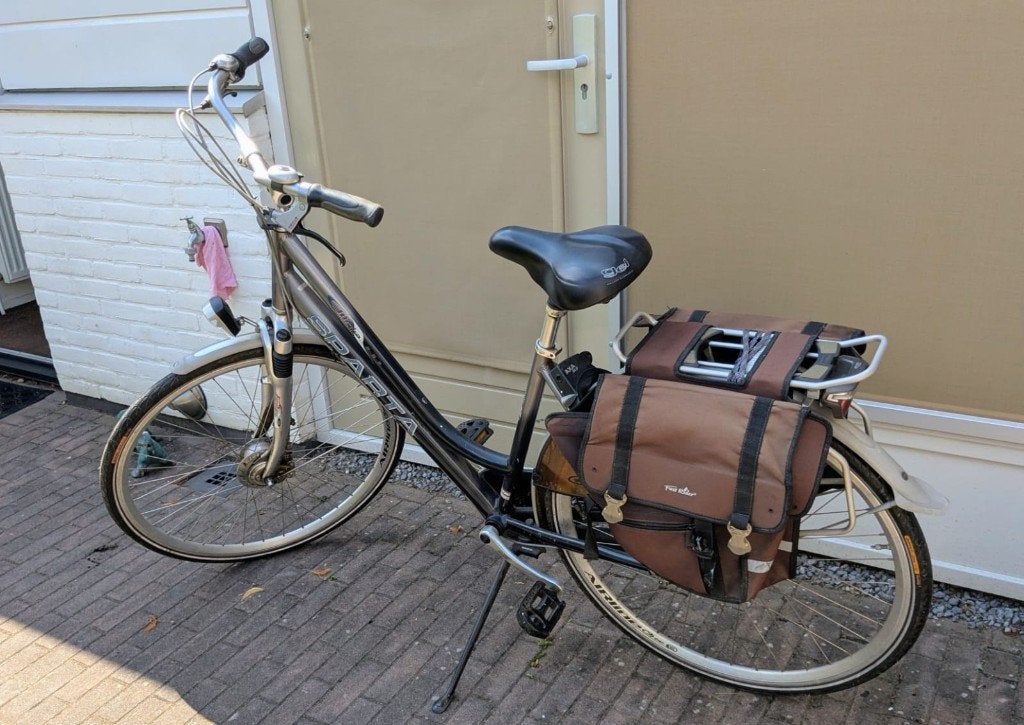 Damesfiets, framemaat 45 cm, Ophalen, Sparta, Gebruikt, Versnellingen