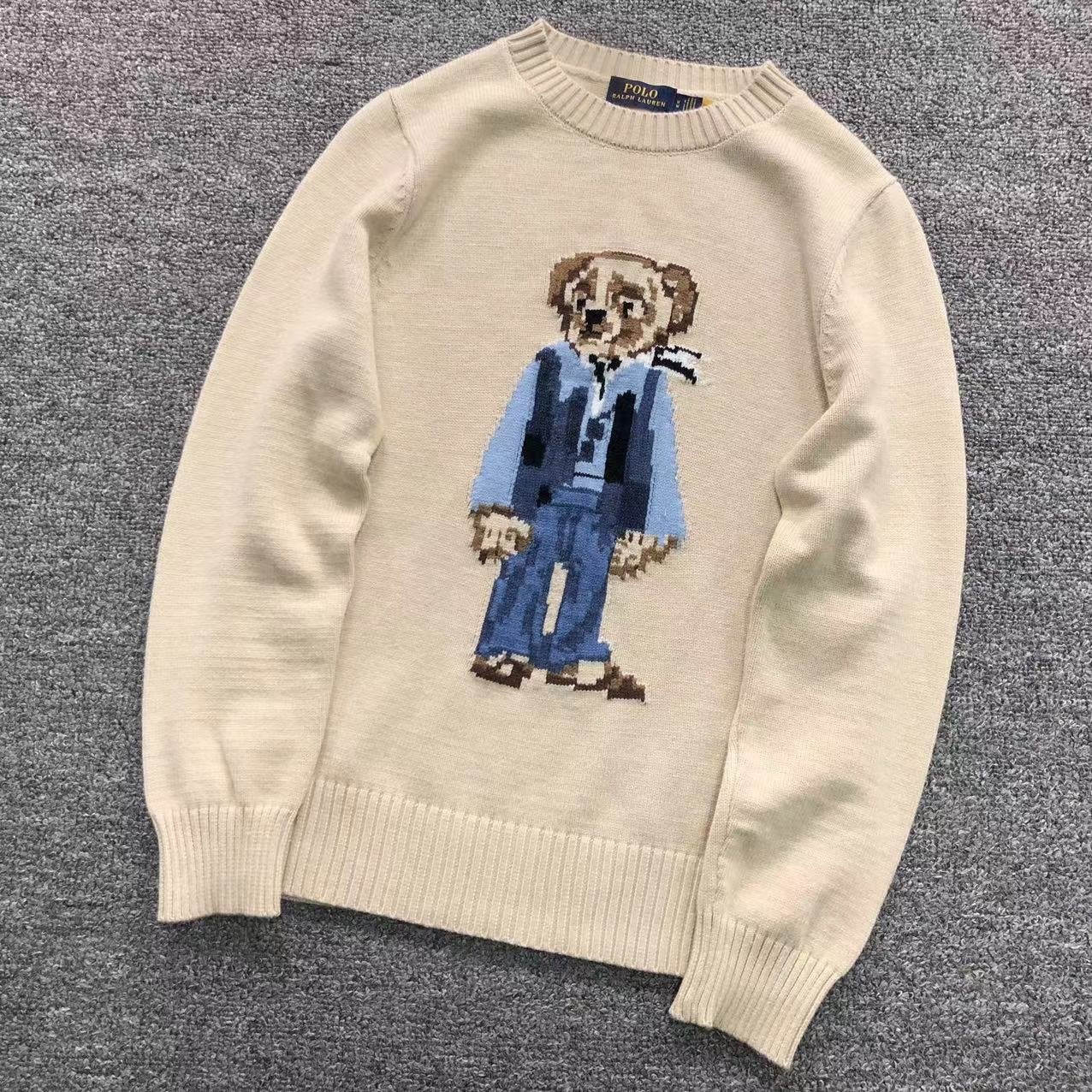 Polo Ralph Lauren Bear Trui - Beige, Kleding | Heren, Ophalen of Verzenden, Nieuw, Maat 48/50 (M), Beige
