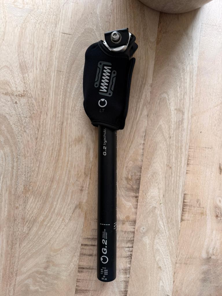Nieuwe Byschulz G.2 lite zadelpen 31.6, Fietsen en Brommers, Fietsonderdelen, Ophalen of Verzenden, Nieuw