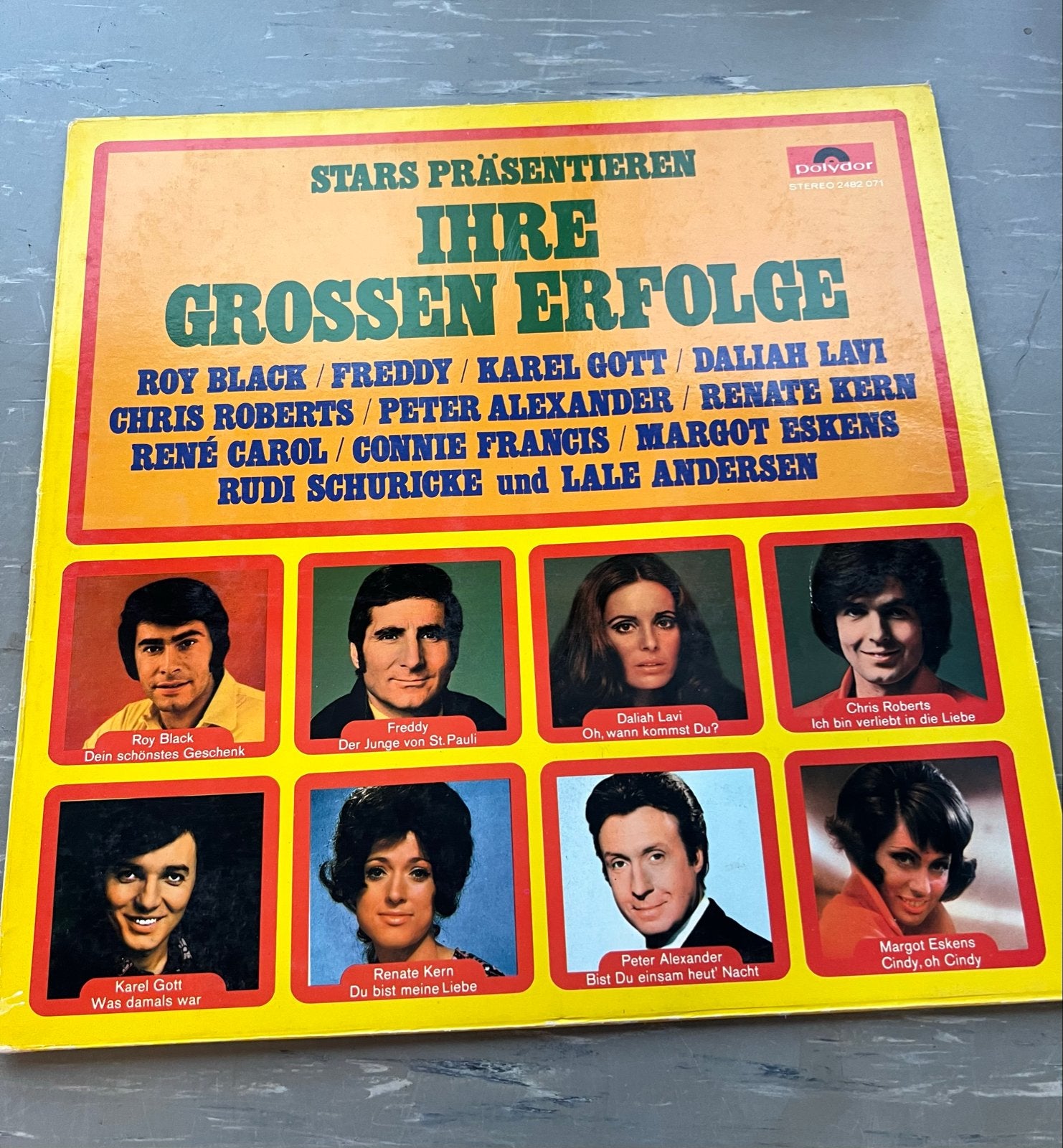 Stars Präsentieren Ihre Grossen Erfolge - Diverse Artiesten, Ophalen of Verzenden, Gebruikt