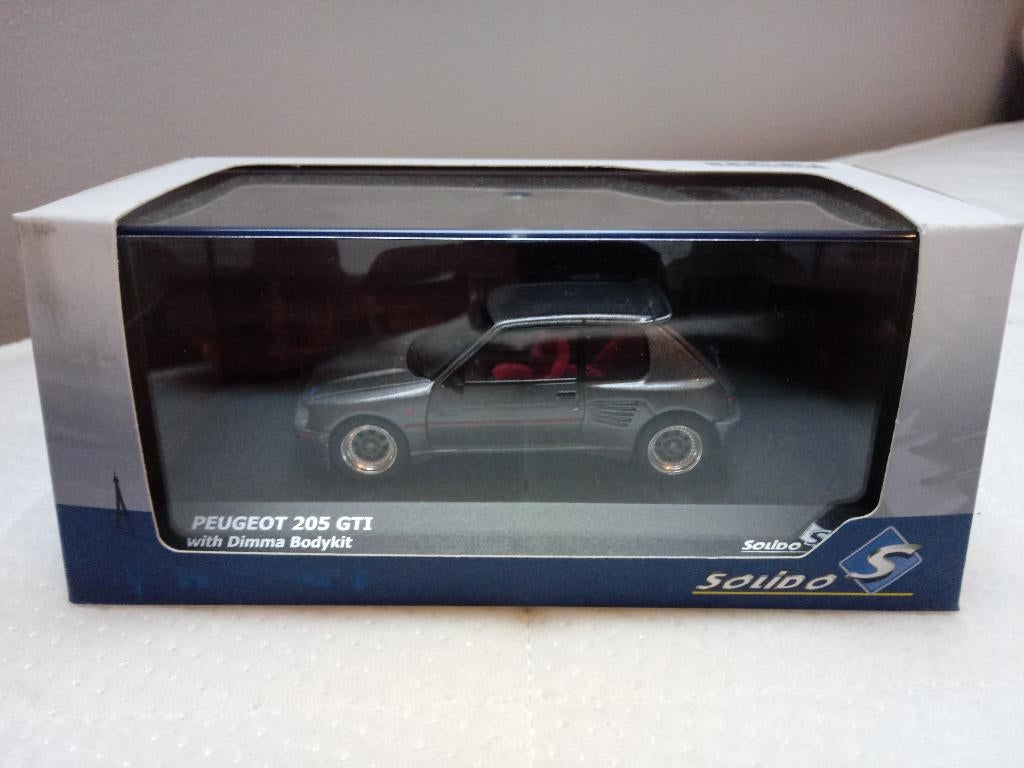 Peugeot 205 GTI Dimma bodykit 1/43 Solido, Ophalen, Nieuw, Auto, Solido