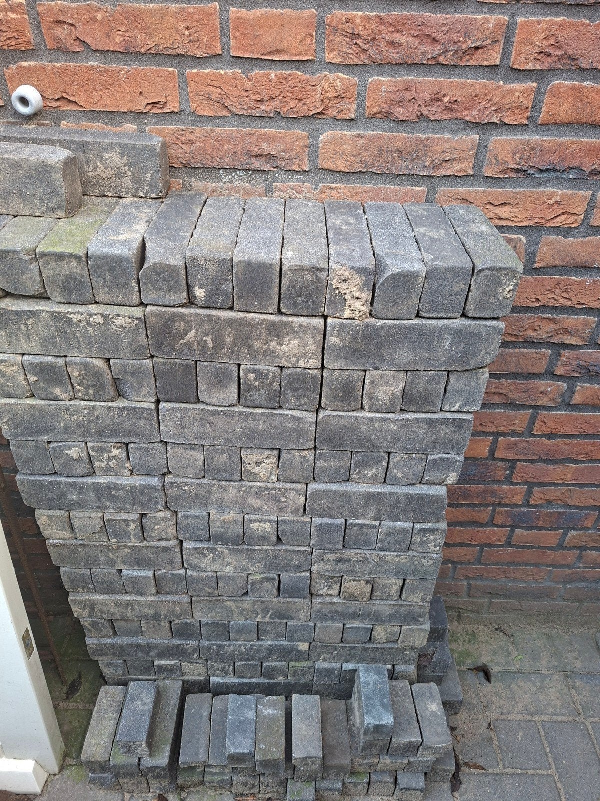 gebakken waaltjes, Tuin en Terras, Ophalen, Overige materialen, Minder dan 5 m², Klinkers