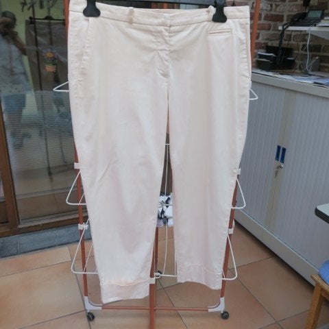 Broek crème kleurig Fabiana Filippi mt 38-40 (it 44), Maat 38/40 (M), Overige kleuren, Nieuw, Ophalen of Verzenden