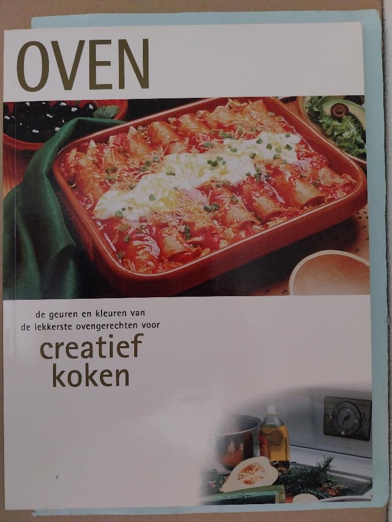 Oven, geuren/kleuren vd lekkerste ovenger. v.creatief koken, Onbekend, Ophalen of Verzenden, Zo goed als nieuw, Hoofdgerechten