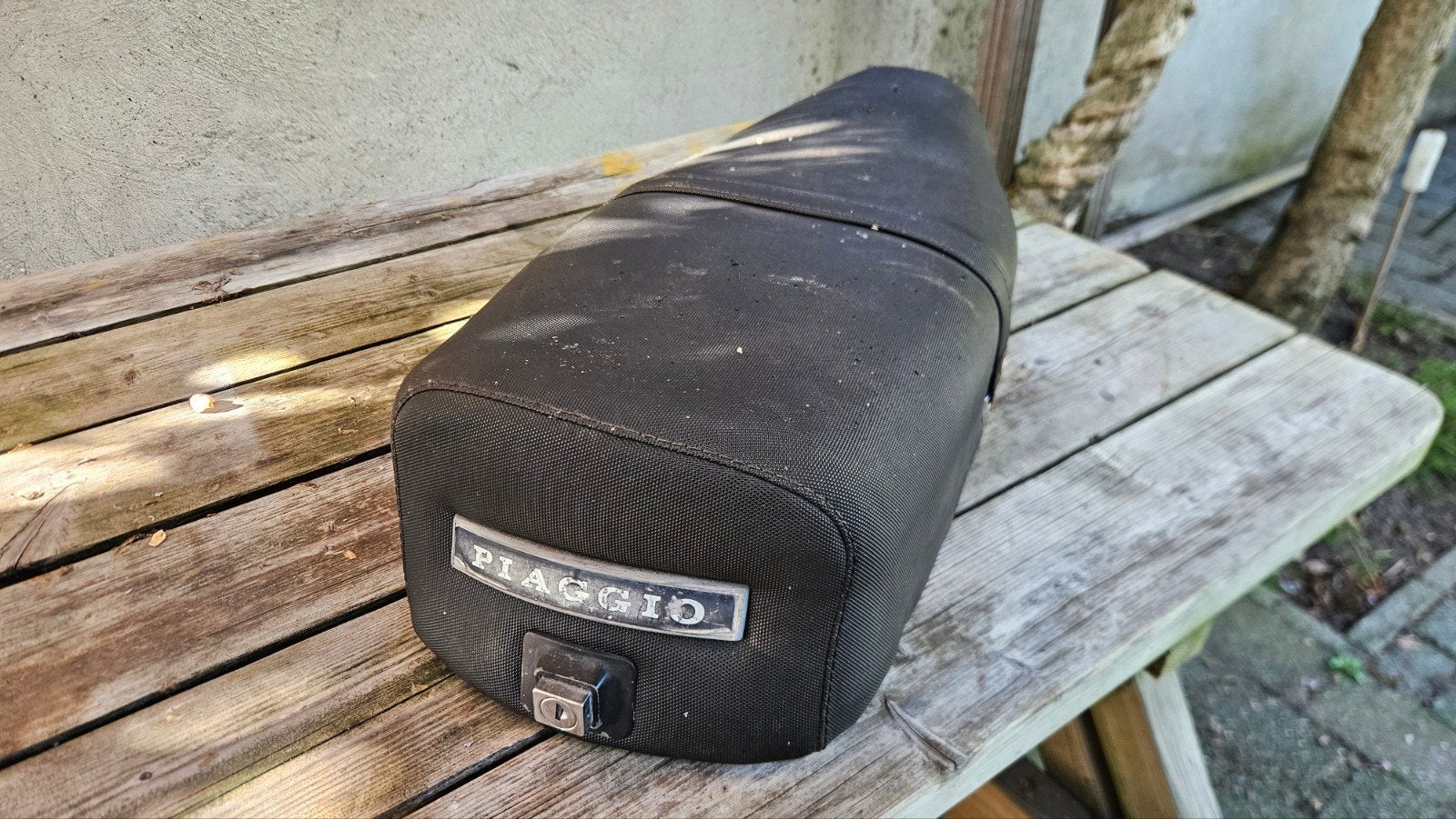 Vespa P / PX buddyseat - Gebruikt, prima onderstel, Ophalen of Verzenden, Gebruikt, Piaggio