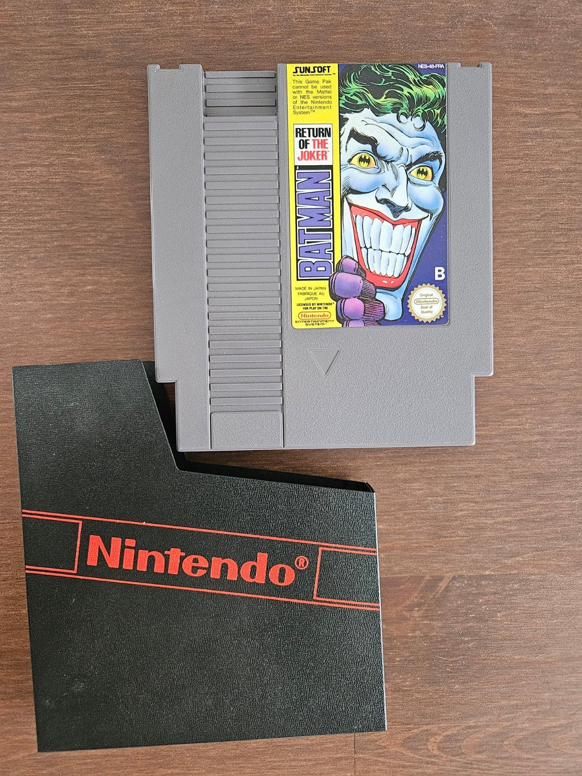 Batman - Return of the Joker (NES / Nintendo ), Spelcomputers en Games, Games | Nintendo NES, 1 speler, Ophalen of Verzenden, Avontuur en Actie