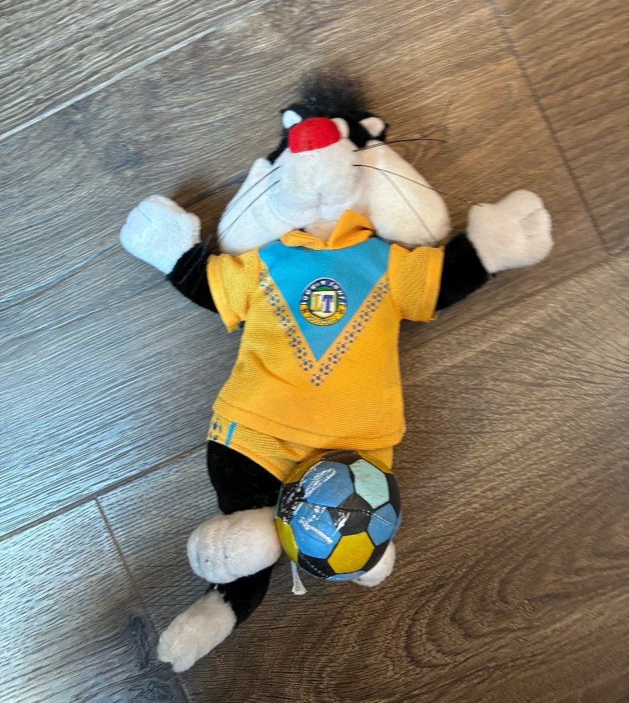Looney Tunes - Sylvester ''Looney Tunes Football Club'', Overige merken, Overige karakters, Overige typen, Ophalen of Verzenden