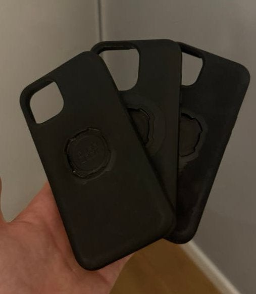 Quad Lock hoezen voor iPhone 7, 11 Pro en 13 Pro, Kunststof, Quad Lock, Hoesje of Tasje, Ophalen of Verzenden