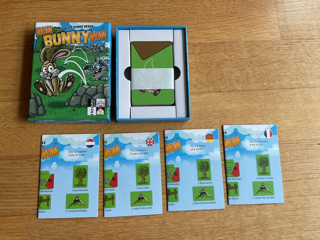 Run Bunny Run kaartspel. Nieuw., Vijf spelers of meer, Ophalen of Verzenden, Nieuw