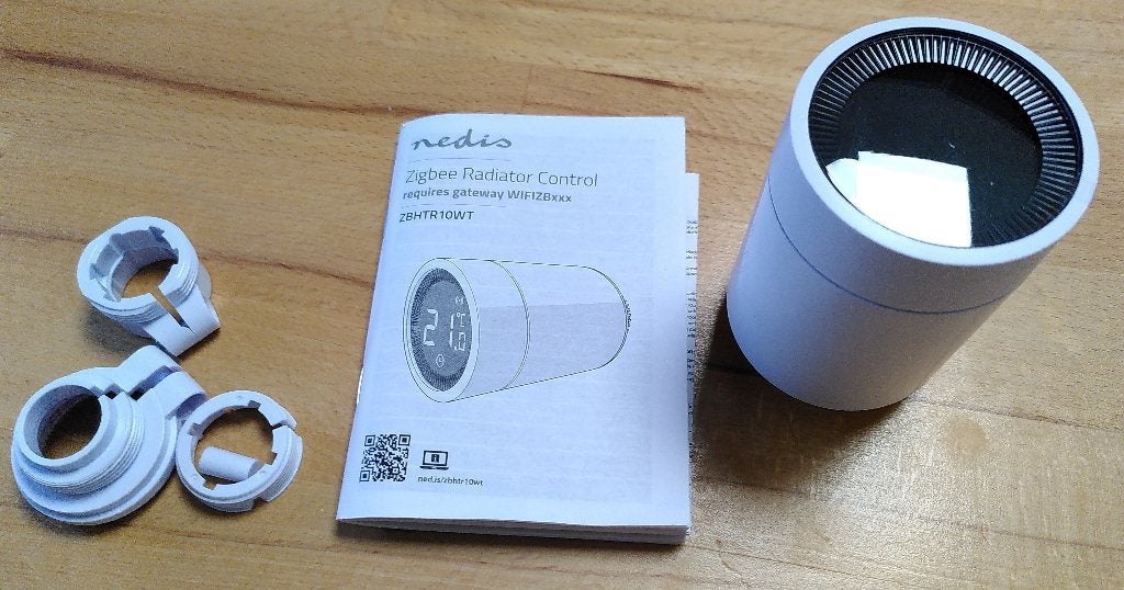 nedis Zigbee Radiator Thermostaten en Gateway, Ophalen of Verzenden, Slimme thermostaat, Gebruikt