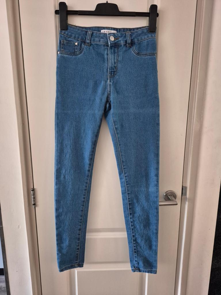 Denim Co jeans spijkerbroek skinny stretch S 36, Denim Co, Ophalen of Verzenden, Zo goed als nieuw, Blauw
