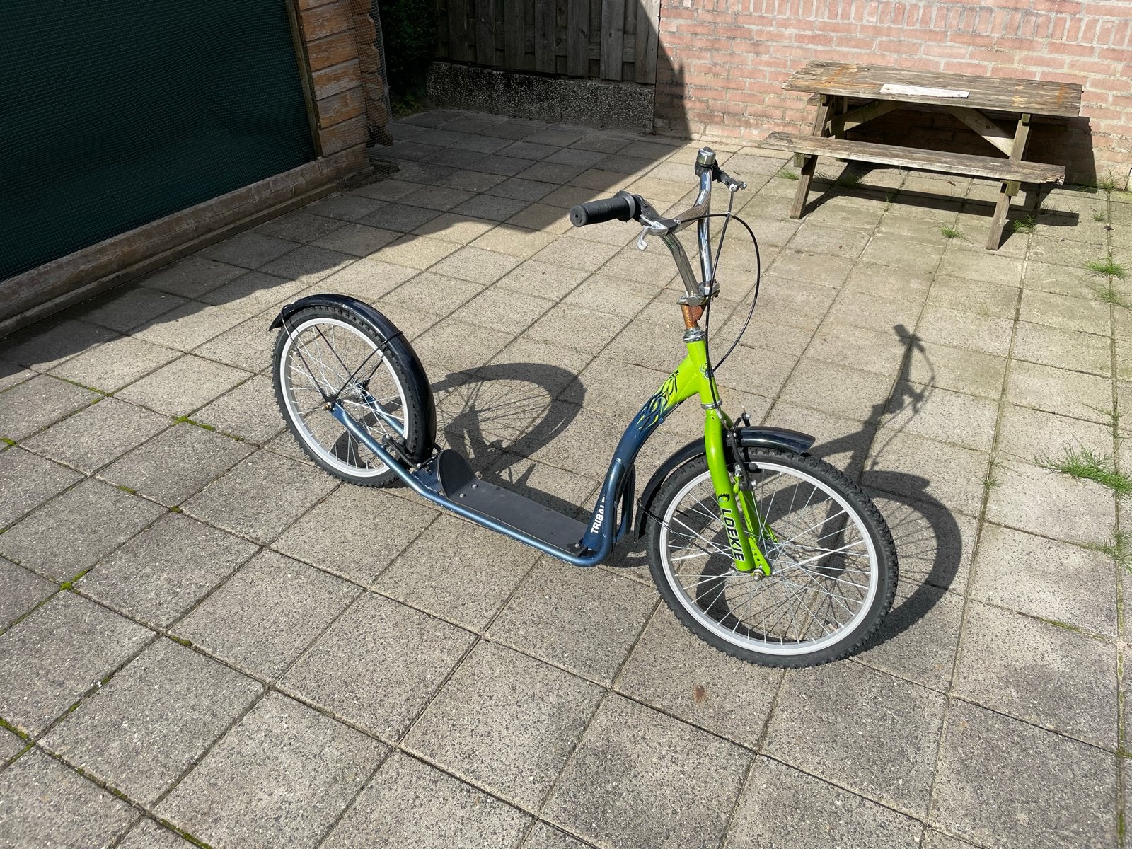 Loekie Tribalbird Kickbike Step - Gebruikt maar in goede sta, Fietsen en Brommers, Steps, Ophalen, Gebruikt, Kickbike