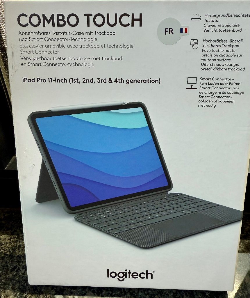 Combo touch voor ipad-pro HELEMAAL NIEUW, Computers en Software, Apple iPads, Apple iPad, 11 inch, Nieuw, Ophalen of Verzenden