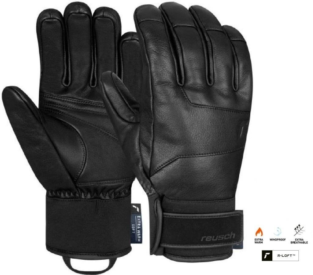 Reusch Cronon lederen heren skihandschoenen extra warm leer, Overige typen, Skiën, Minder dan 100 cm, Reusch International Spa - AG