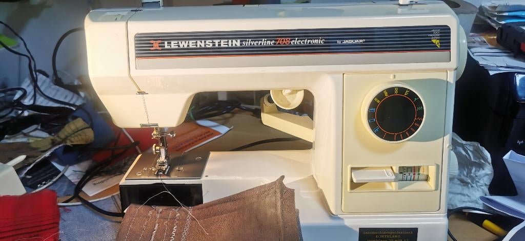 Naaimachine LEWENSTEIN Silverlien 708 Zo goed als nieuw, Verzenden, Zo goed als nieuw, Naaimachine, Overige merken