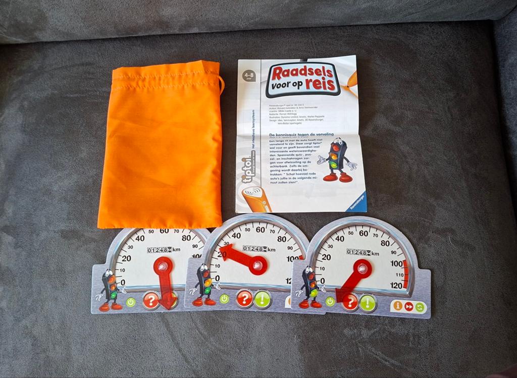 Tiptoi Raadsels voor op Reis - Educatief Spel, Kinderen en Baby's, Speelgoed | Educatief en Creatief, Ophalen of Verzenden, Gebruikt