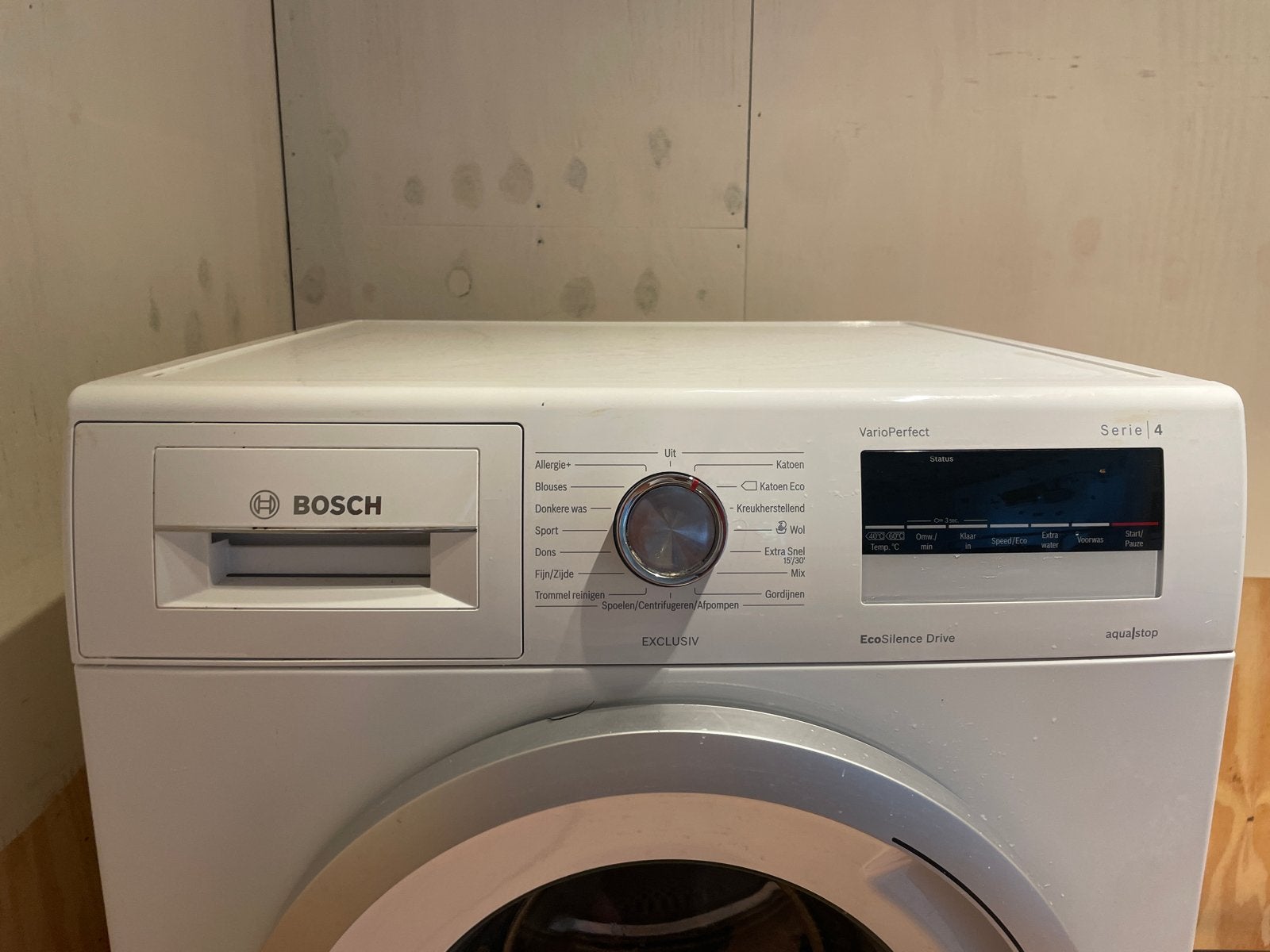 Bosch Serie 4 VarioPerfect Wasmachine -, Witgoed en Apparatuur, Wasmachines, Ophalen, Zo goed als nieuw, Voorlader, Kort programma