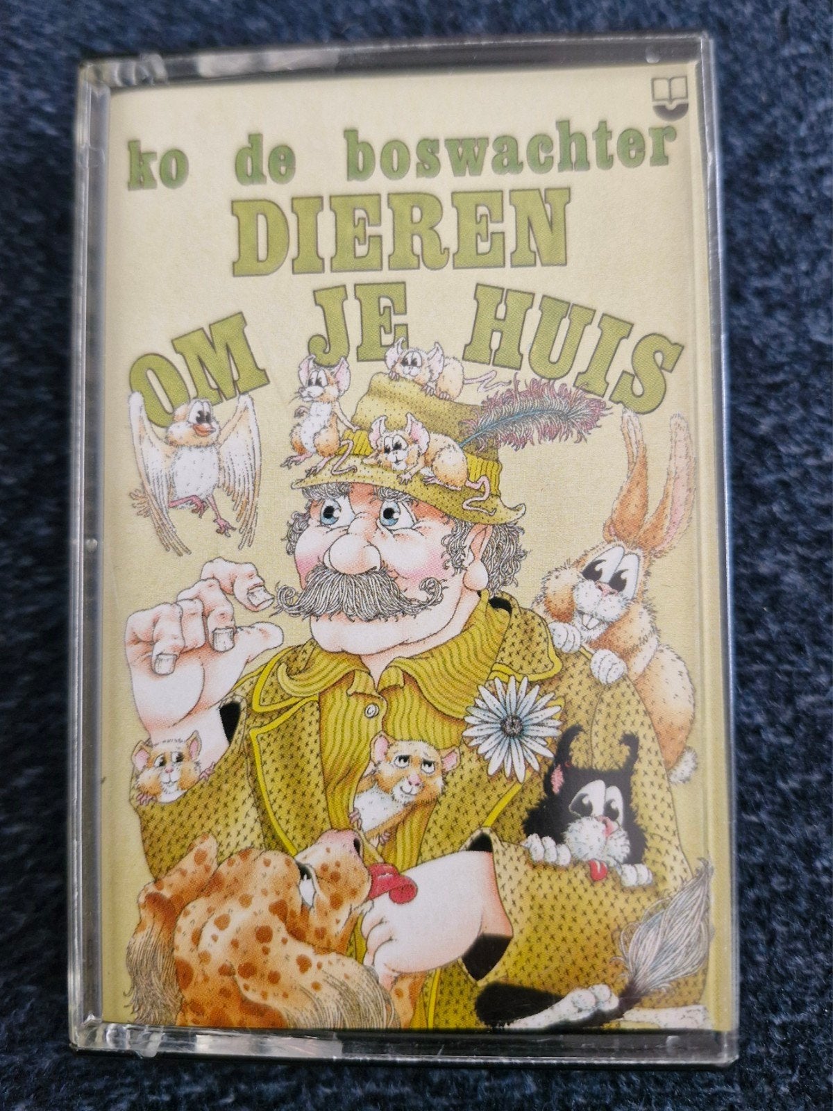 Ko de Boswachter - Dieren om je huis cassettebandje, Gebruikt, Kinderen en Jeugd, 1 bandje, Ophalen of Verzenden