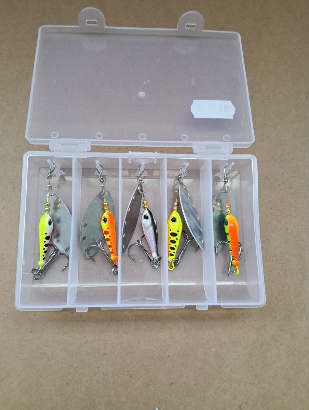 Spinners met visjes 10g - Ideaal voor Roofvissen, Ophalen of Verzenden, Nieuw, Overige typen