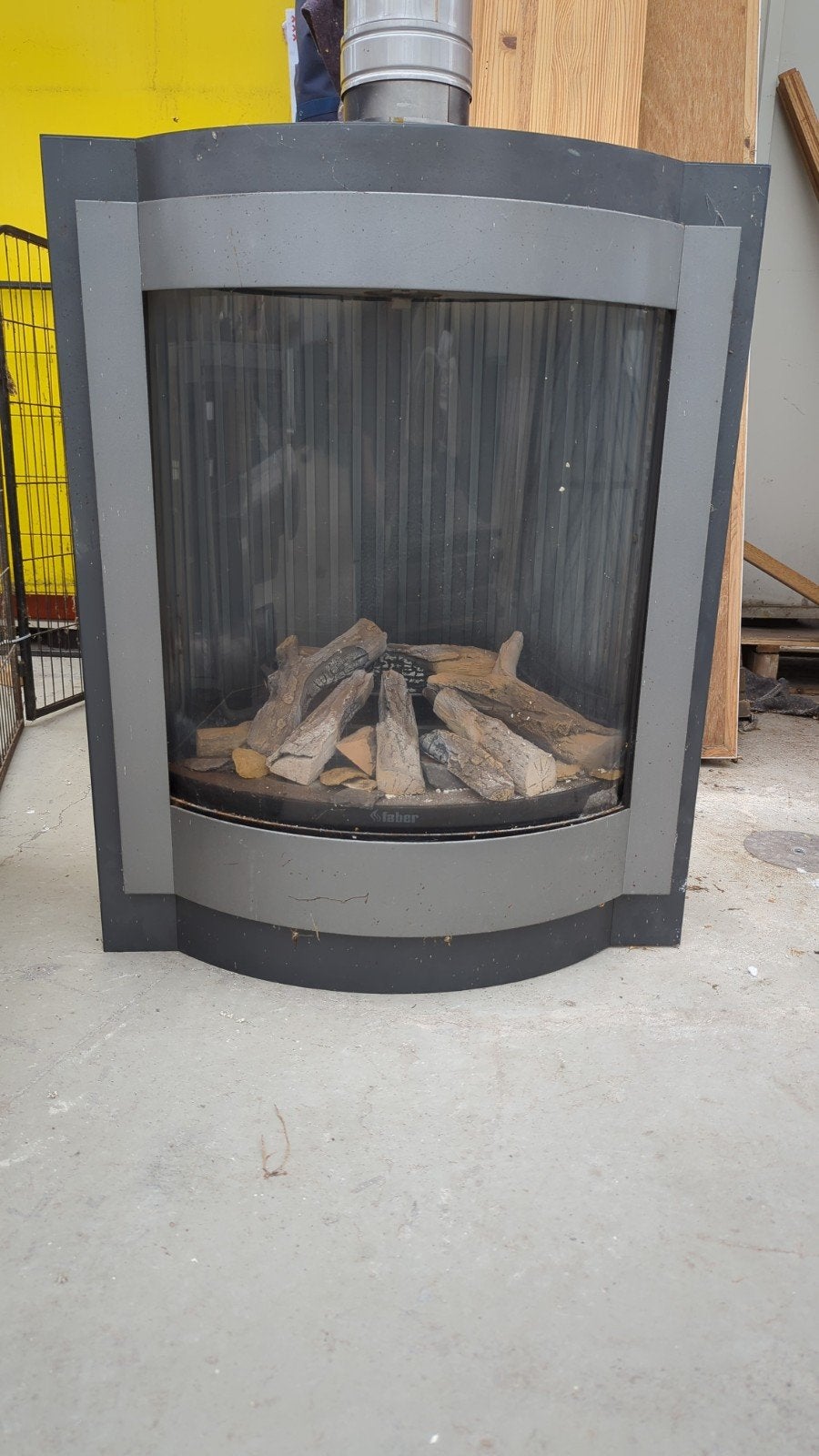 Faber inbouw gashaard, Huis en Inrichting, Ophalen, Gebruikt, Gas, Inbouw