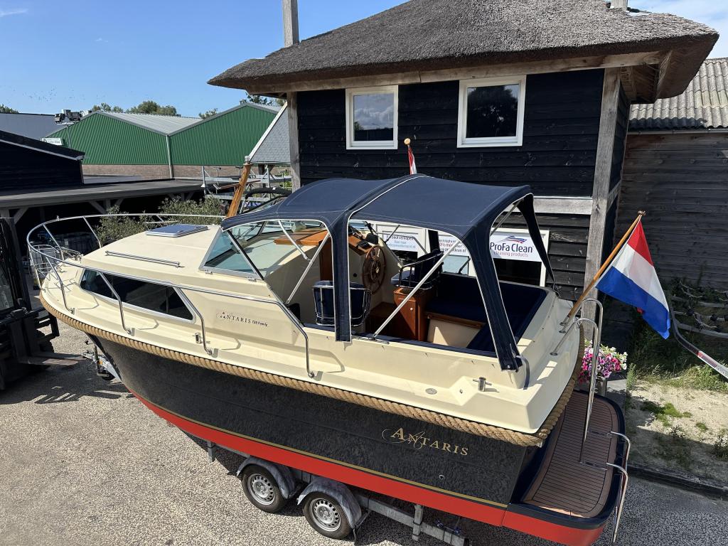Antaris 720 Family Vetus 4 CIL Boegschroef ZEER NETJES!!BJ05, Zo goed als nieuw, Polyester, Diesel, 6 tot 9 meter