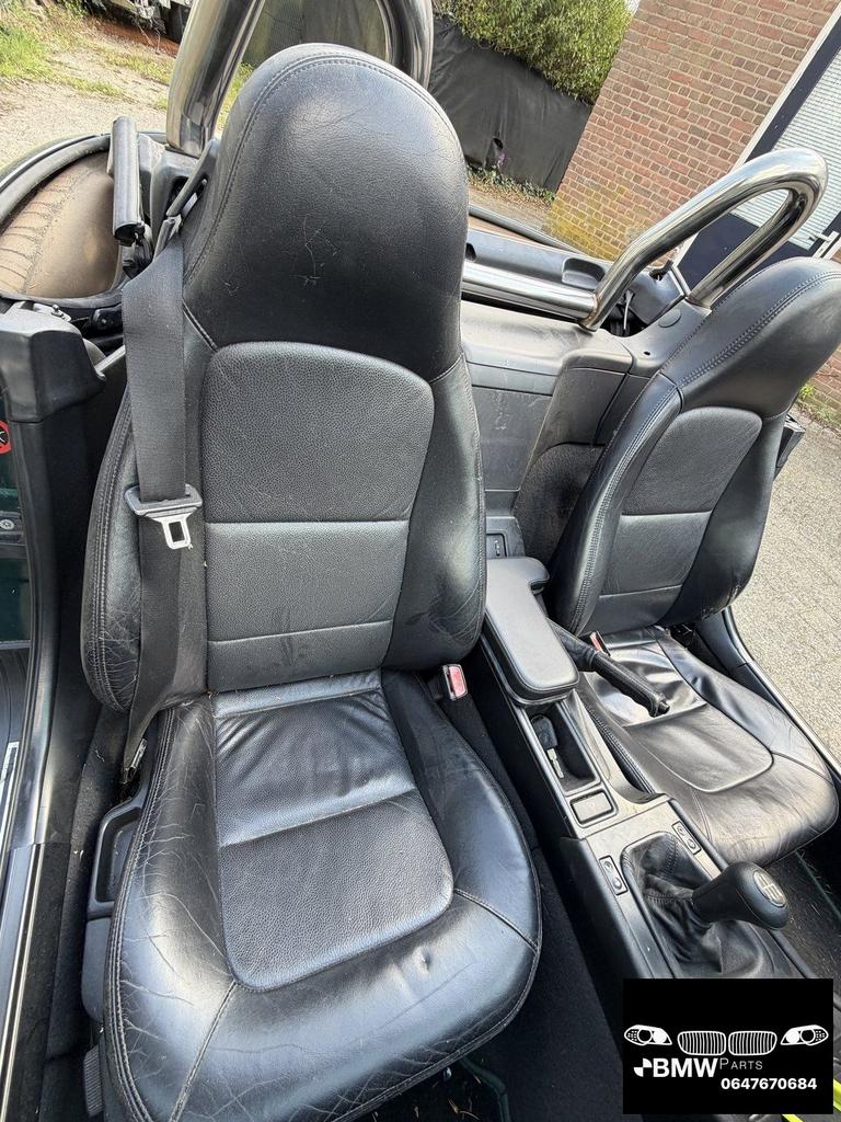 Interieur zwart leer elec + verwarmd + deurpanelen Bmw Z3, Auto-onderdelen, Gebruikt, -, Ophalen of Verzenden, -