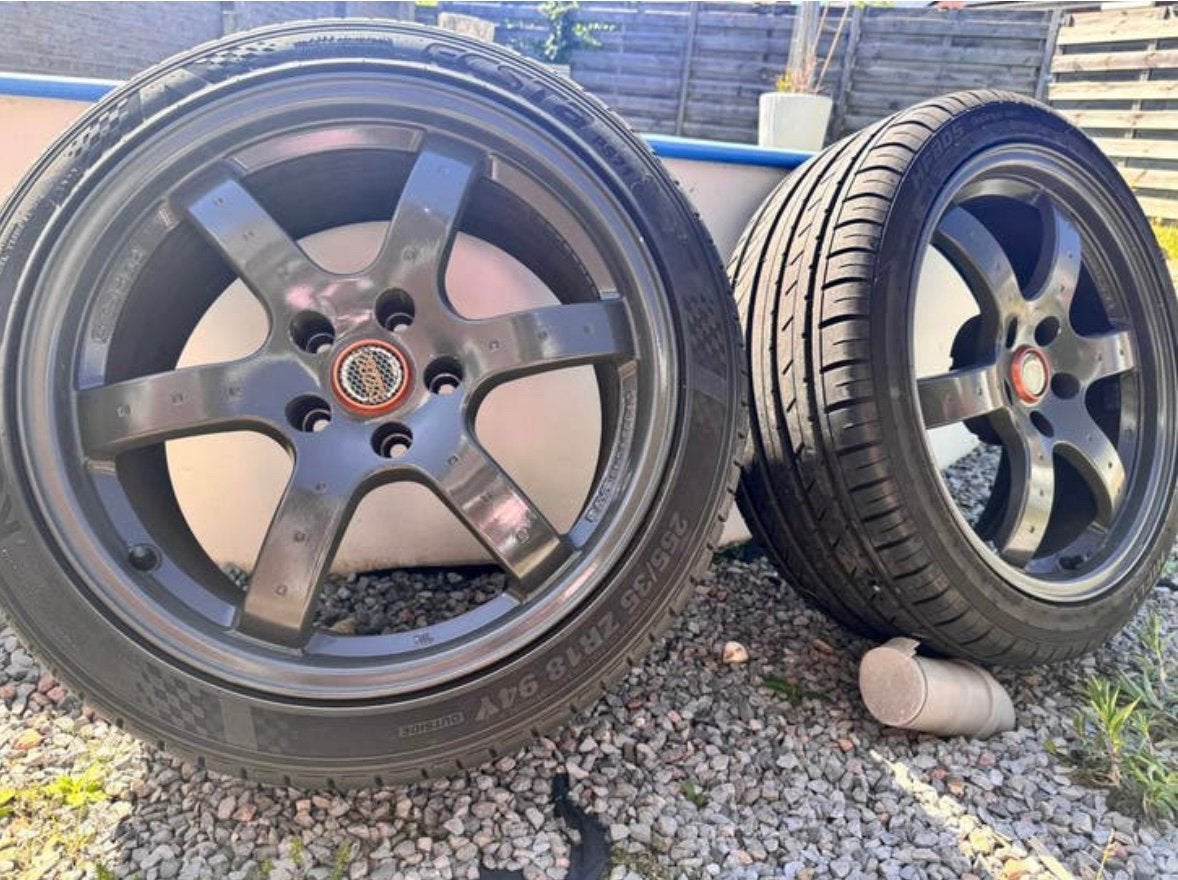 Rays forged 350z wielen velgen 5x114.3, Ophalen, Gereviseerd, Infiniti
