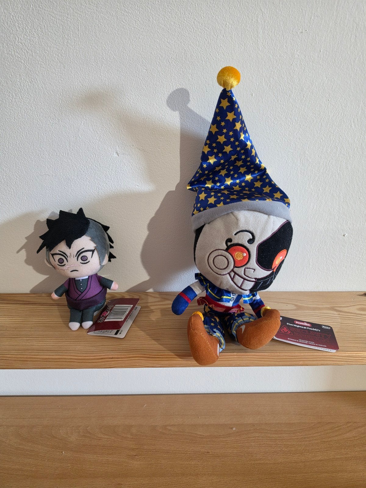 Funko FNAF Moon + SEGA Demon Slayer Genya knuffels met tags, Ophalen of Verzenden, Beeldje of Figuurtje