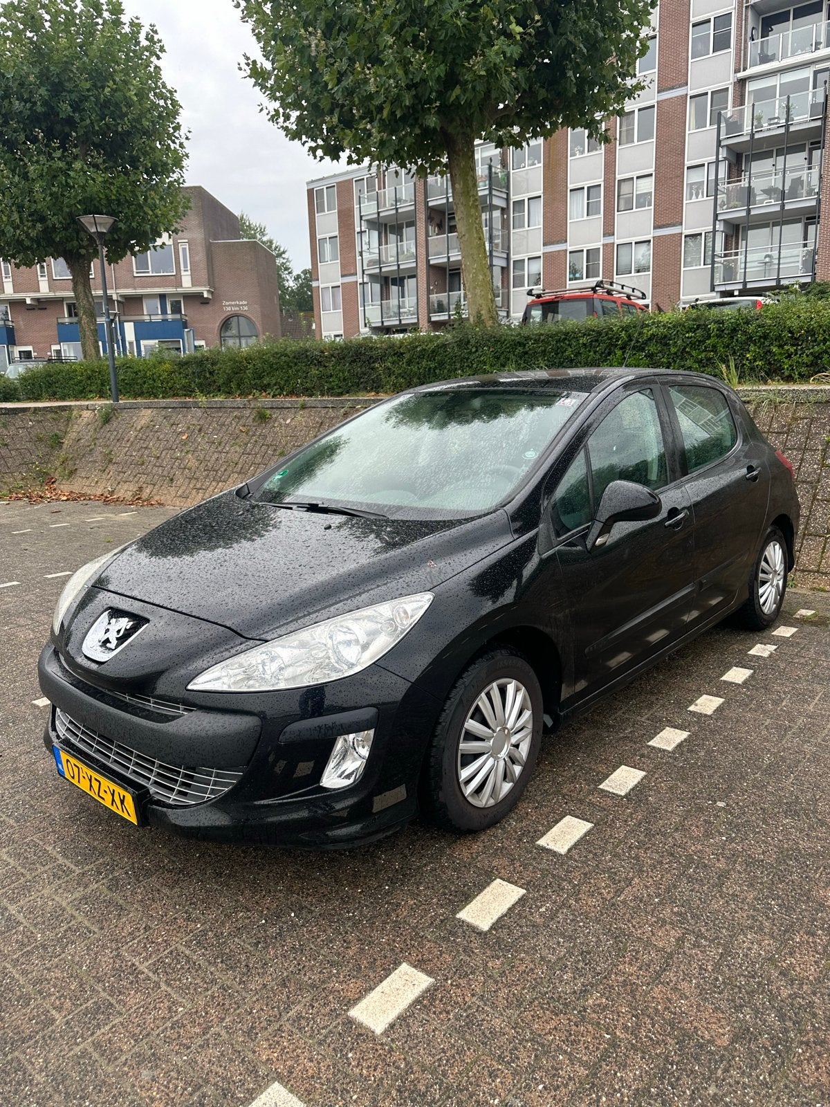 Peugeot 308 1.6 VTi Automaat | Panoramadak | Zwart |, Stof, 4 cilinders, Zwart, Bedrijf